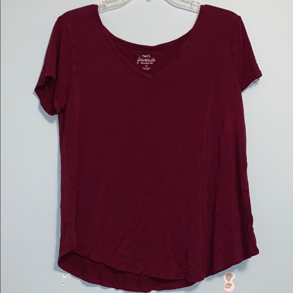 Rue21 red t shirt